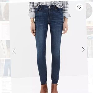 Madewell 9” High Riser Skinny Skinny